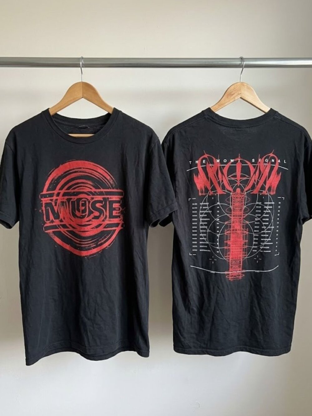 Muse The WOW! Signal North American Tour 2026 T-Shirt Reprint